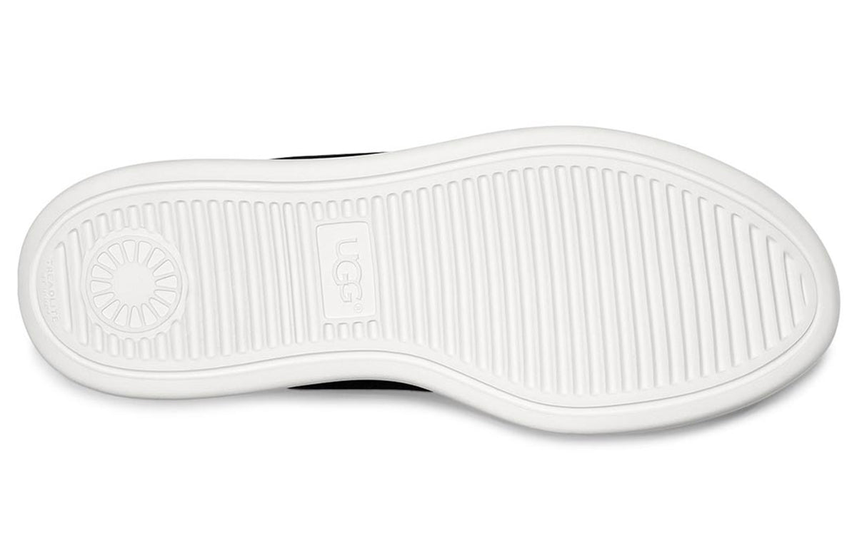 (WMNS) UGG Silverlake Black White Sandals 1101919-BKW