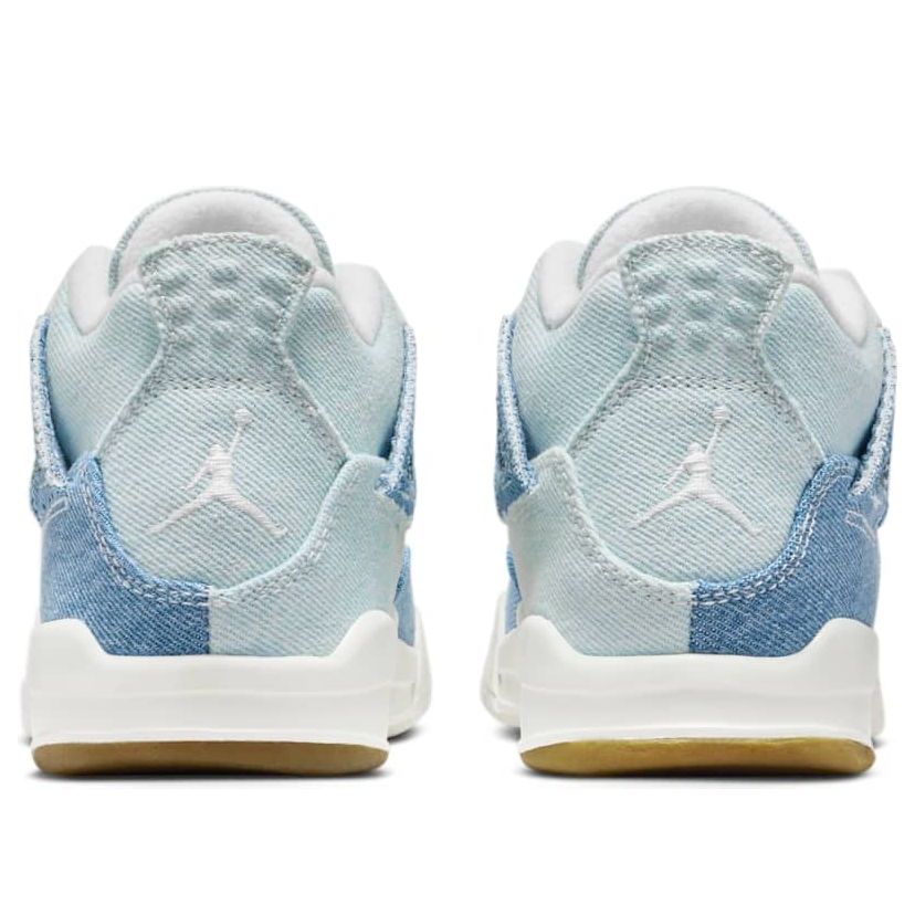 (PS) Air Jordan 4 Retro 'Denim Worn Blue' IB6715-100