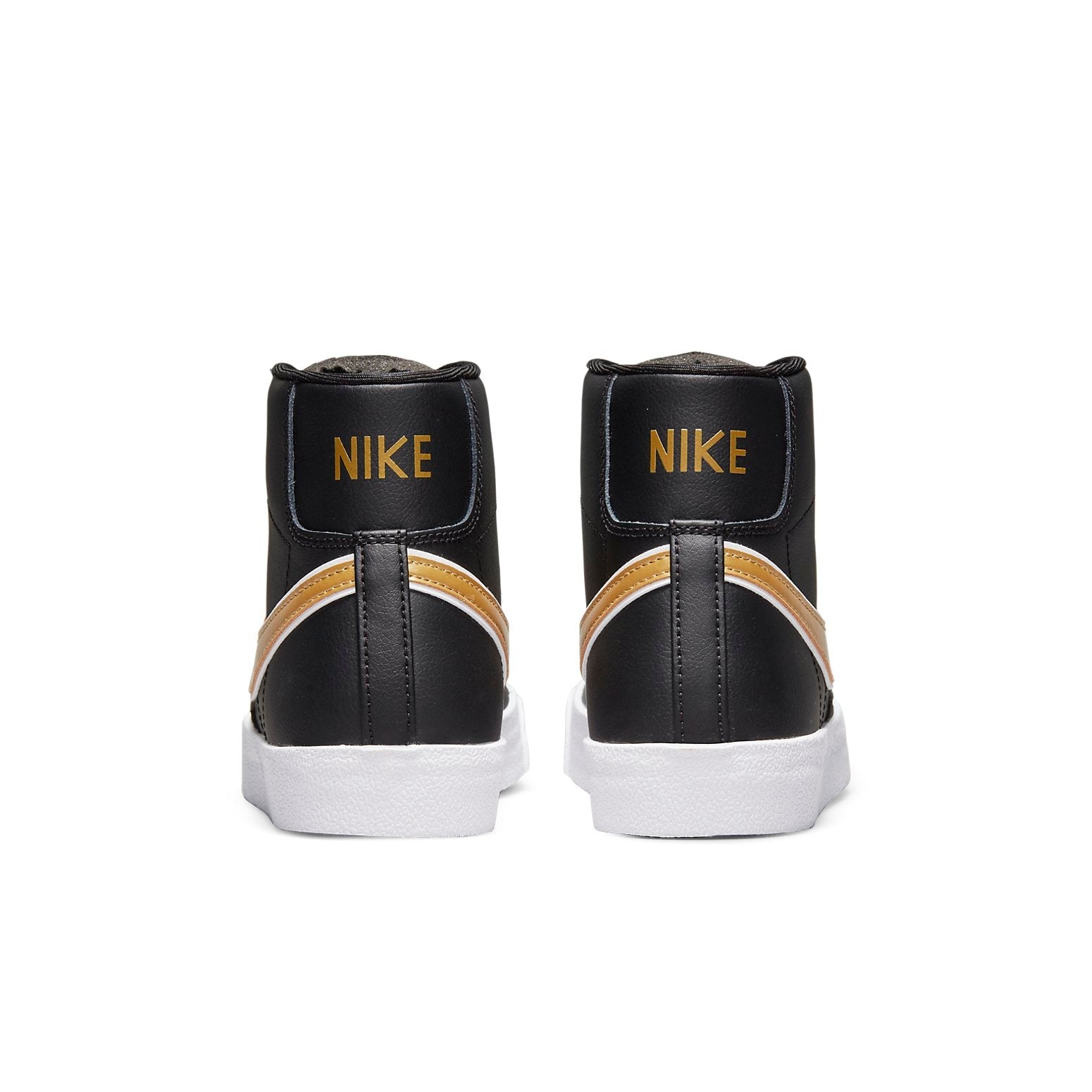 (WMNS) Nike Blazer Mid '77 Essential 'Black Metallic Gold' DH0070-001