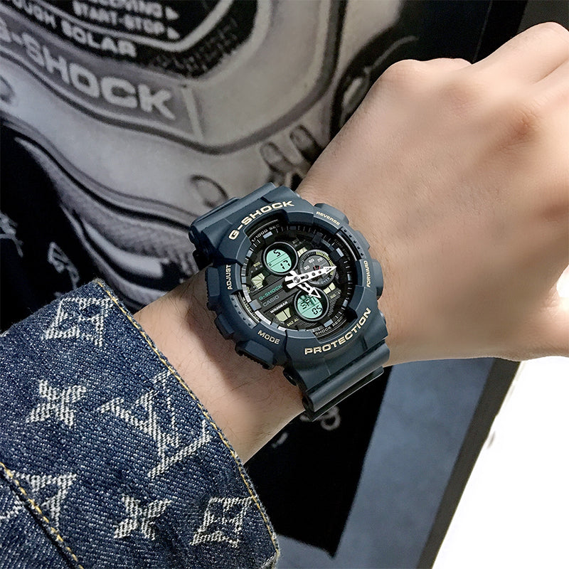 CASIO G-Shock Analog-Digital 'Blue' GA-140-2APRBS
