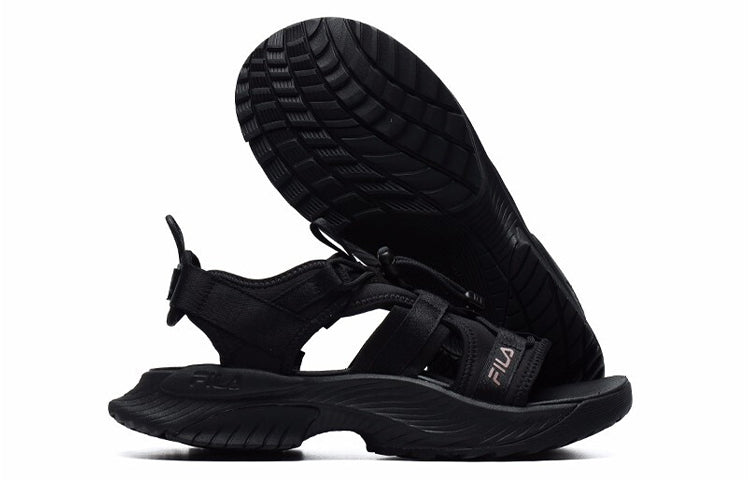 (WMNS) FILA Athletics Sandals Black A12W122607FBK