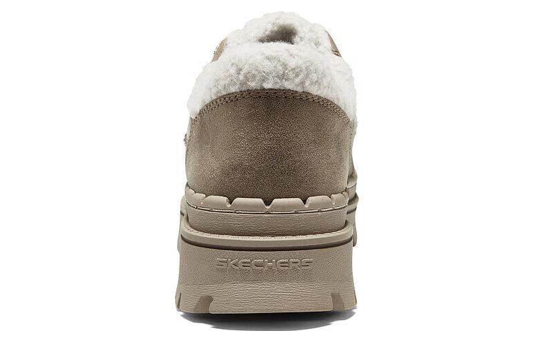 (WMNS) Skechers Casual High Platform Shoes 'Brown White' 167902-BRNT