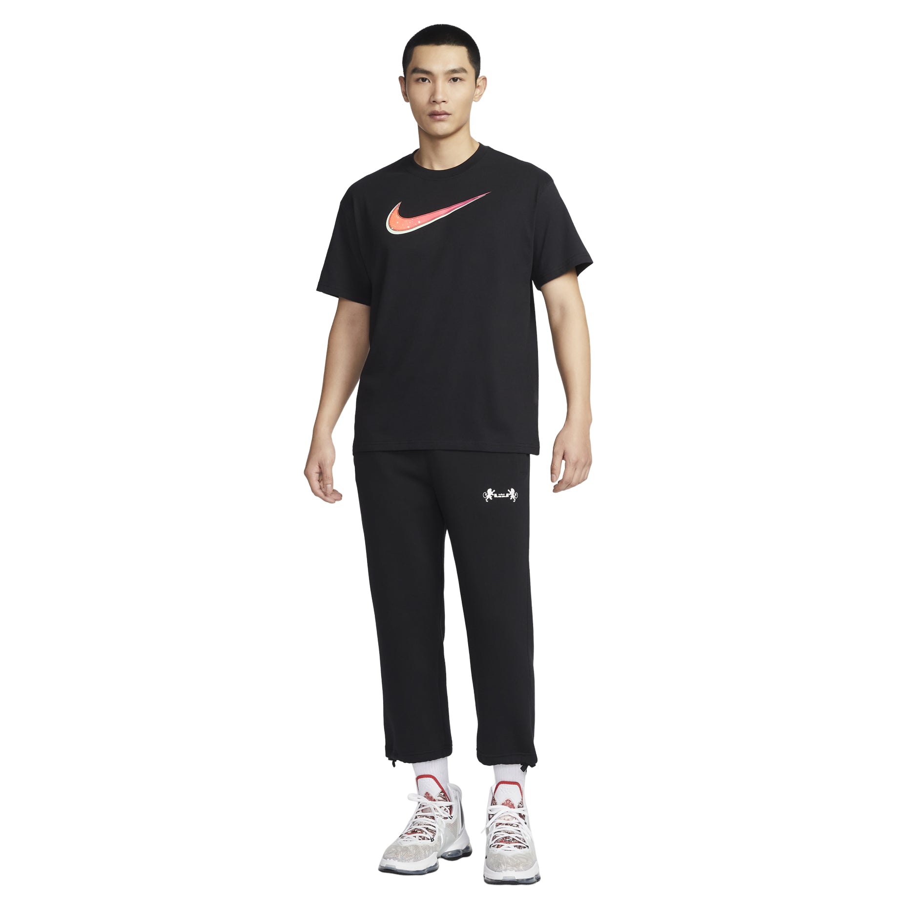 Nike x LeBron James M90 Basketball T-Shirt 'Black' FV8407-010