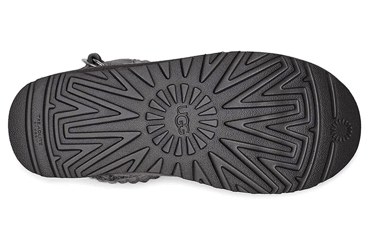 (WMNS) UGG Classic Solene Mini Cozy Stay Warm Outdoor Casual Gray 1113463-CHRC