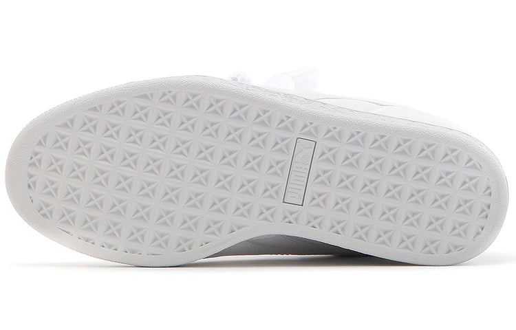 (WMNS) PUMA Basket Tip Toe White 372376-02