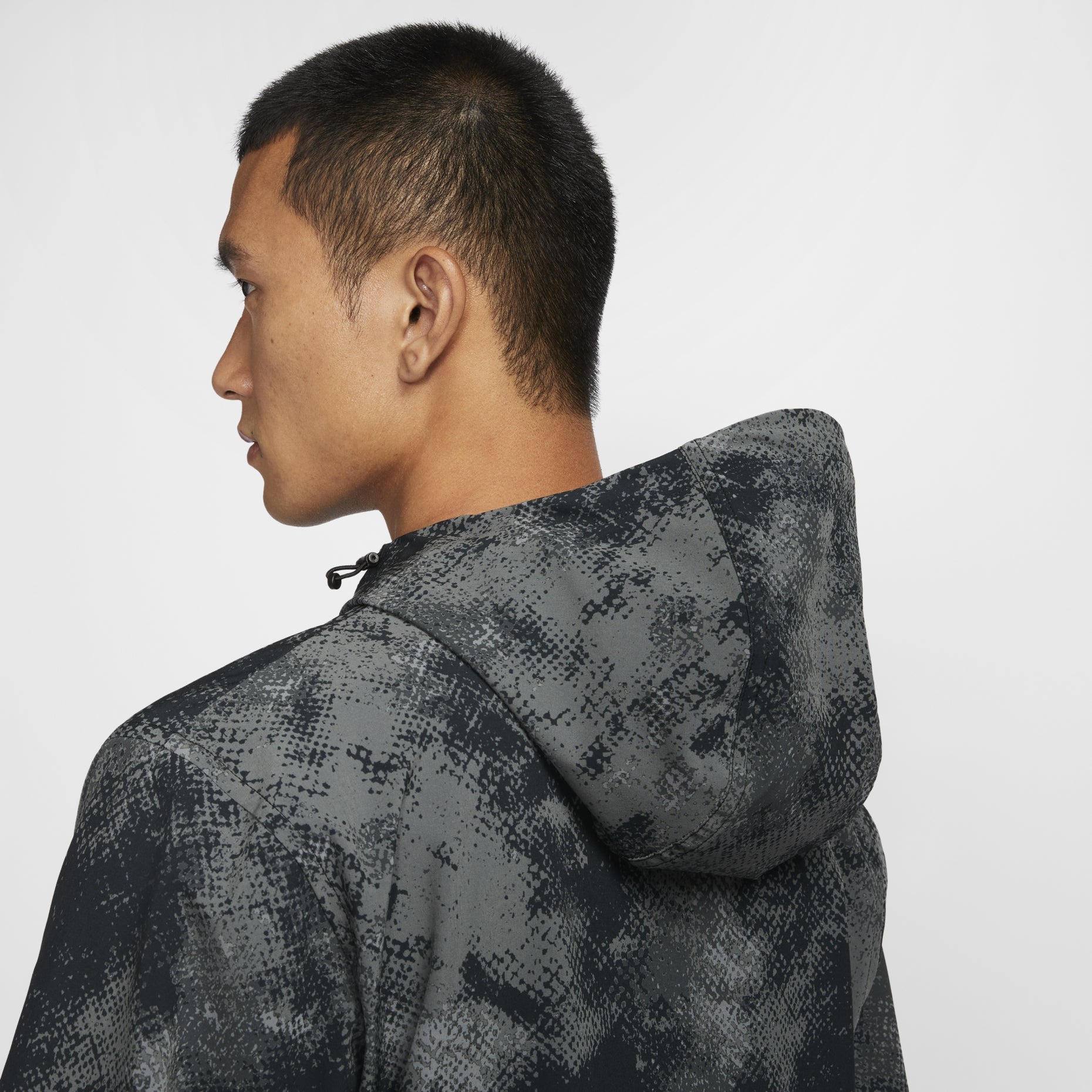 Nike Unlimited Jacket 'Grey Black' FZ1093-010