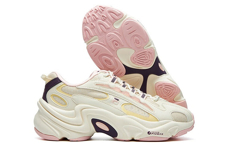 (WMNS) Fila Fusion Shoes 'White Cream Pink' T12W121104FAR