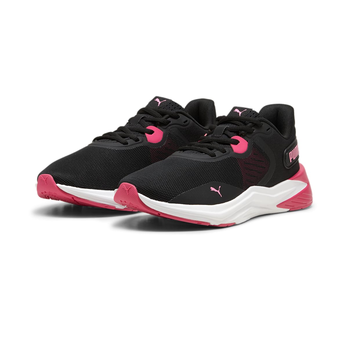 (WMNS) PUMA Disperse XT 3 'Black Fast Pink' 378813-13