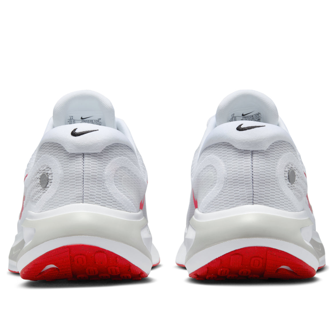 Nike Journey Run 'White Grey Bright Crimson' FN0228-106