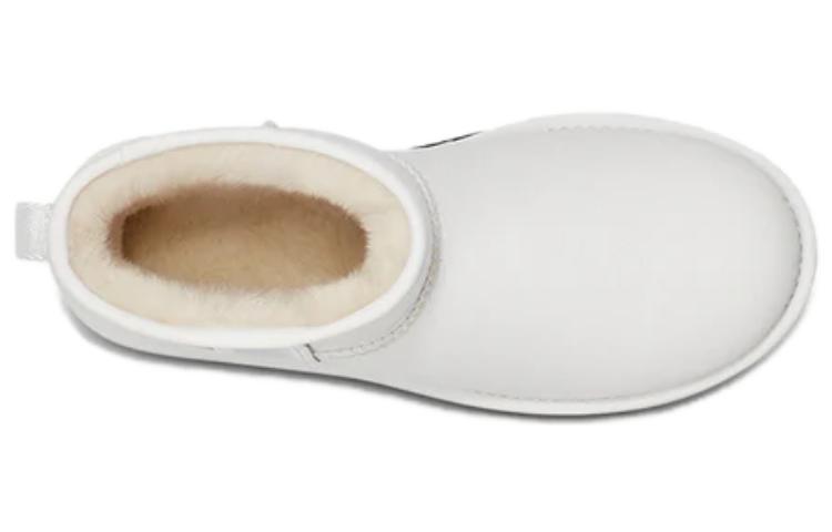 (WMNS) UGG Classic Mini Side Logo Boot 'Ultra Matte White' 1133490-UMWH