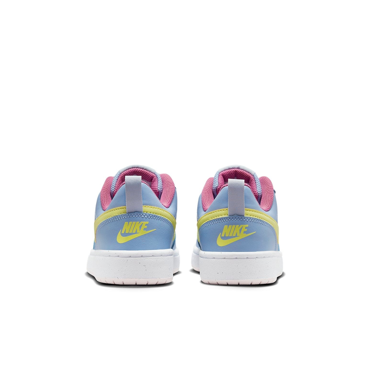 (GS) Nike Court Borough Low 2 'Cobalt Bliss Light Lemon Twist' BQ5448-405