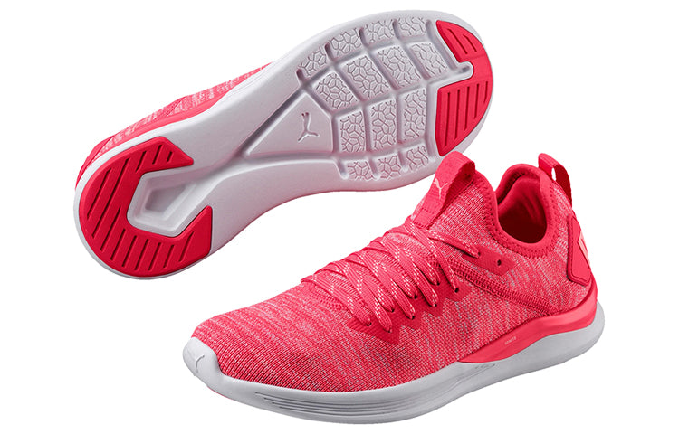 (WMNS) PUMA Ignite Flash Evoknit 'Red White' 190511-03