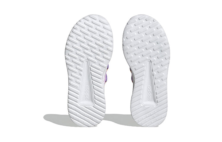 (GS) adidas Lite Racer Adapt 5.0 J 'Grey Lilac Orange' HQ3753