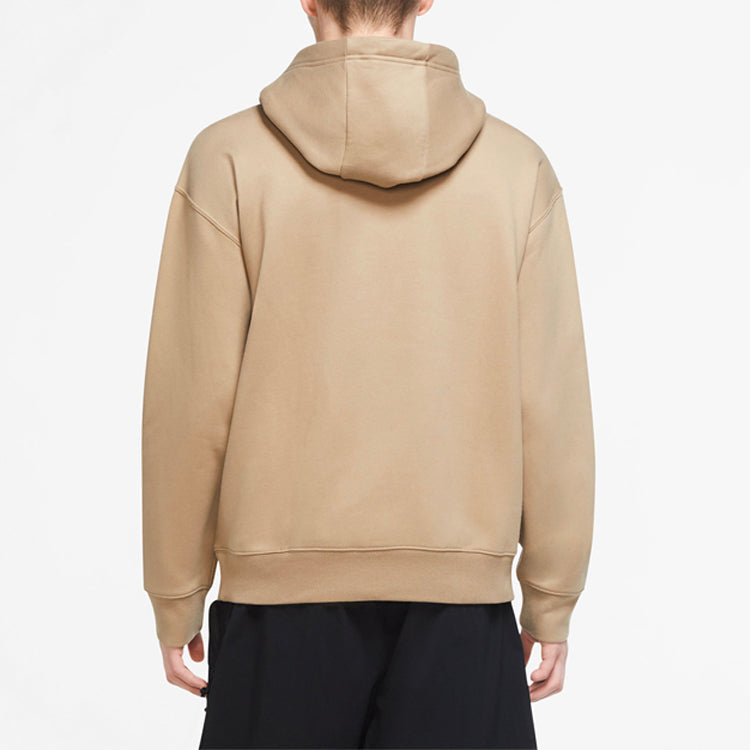 Nike ACG Series Embroidered Logo hooded Pullover Long Sleeves Khaki CW4490-247