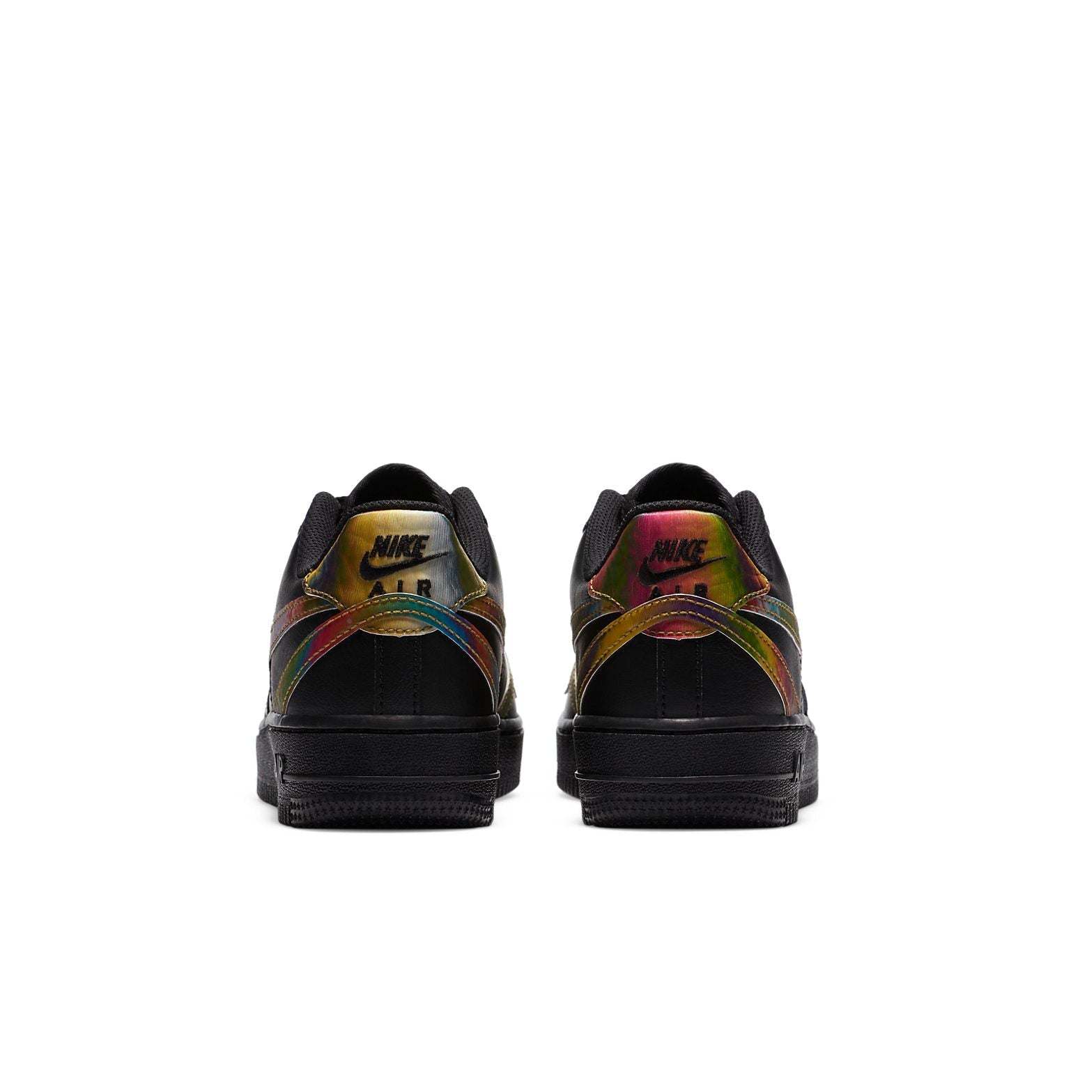 (GS) Nike Air Force 1 LV8 2 'Misplaced Swooshes - Black Multi' CZ5890-001