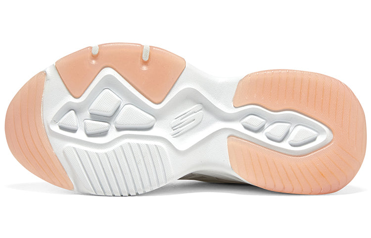 (GS) Skechers Dlites Chunky Shoes 'White Pink' 319004L-WLPK