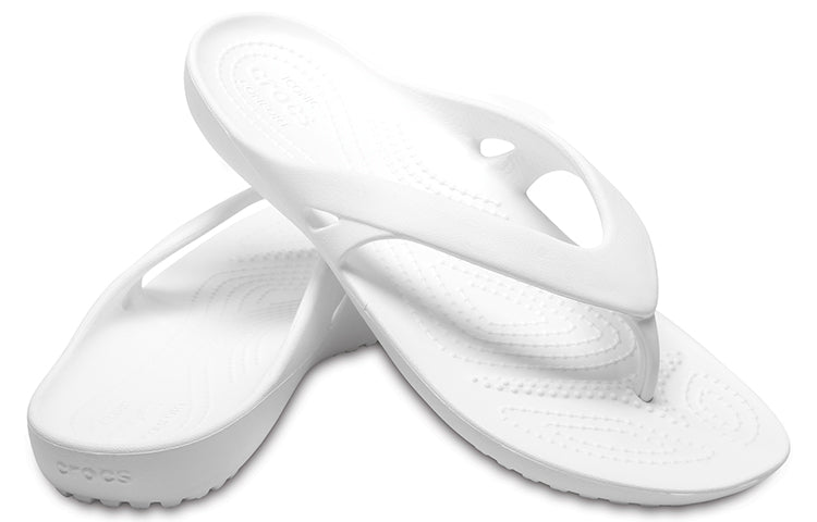 (WMNS) Crocs Kadee 2 Flip 'White' 202492-100
