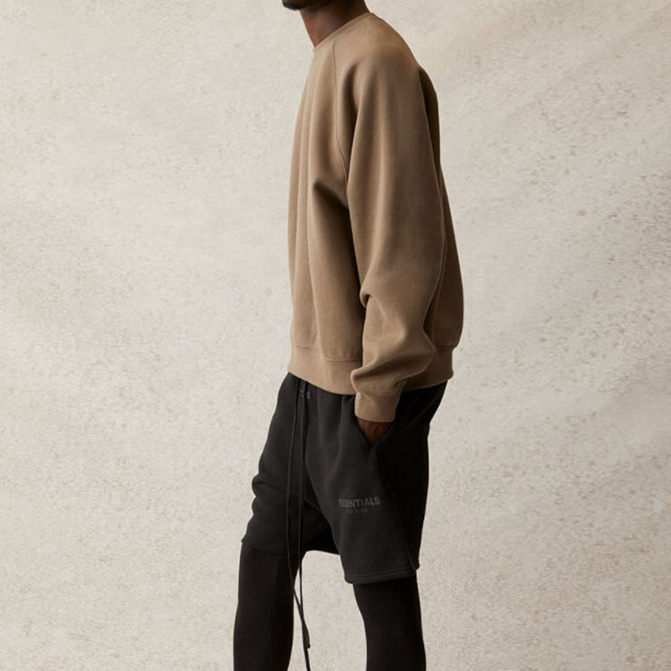 Fear of God Essentials SS21 Pull-Over Crewneck Taupe FOG-SS21-591