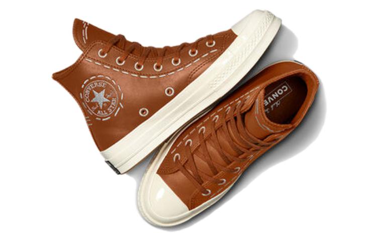 (WMNS) Converse Chuck 70 Bold Stitch High Top 'Brown' A07951C