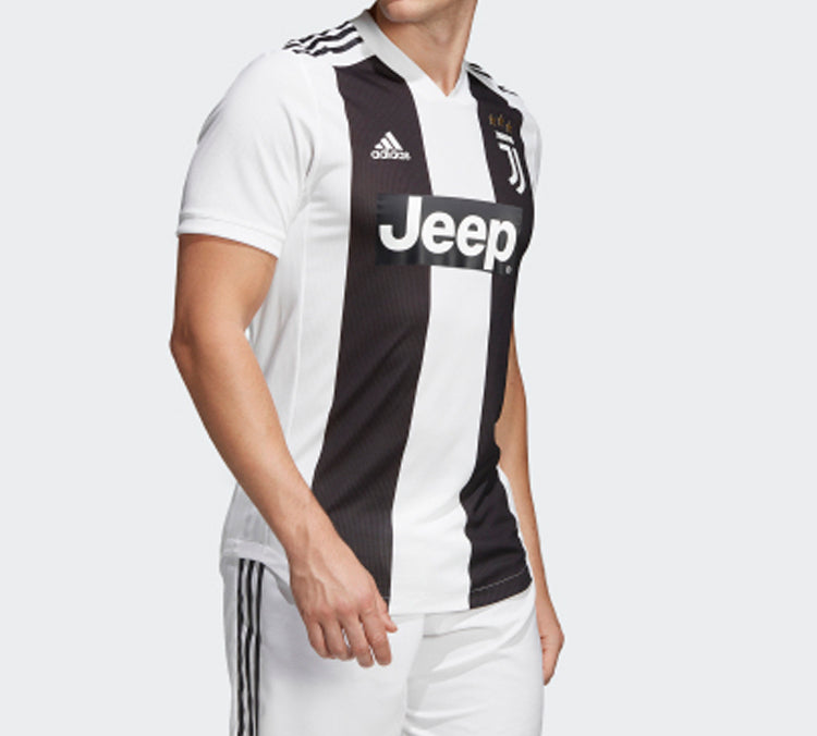 adidas Juventus Player Edition Home Short Sleeve Jersey Black White CF3493