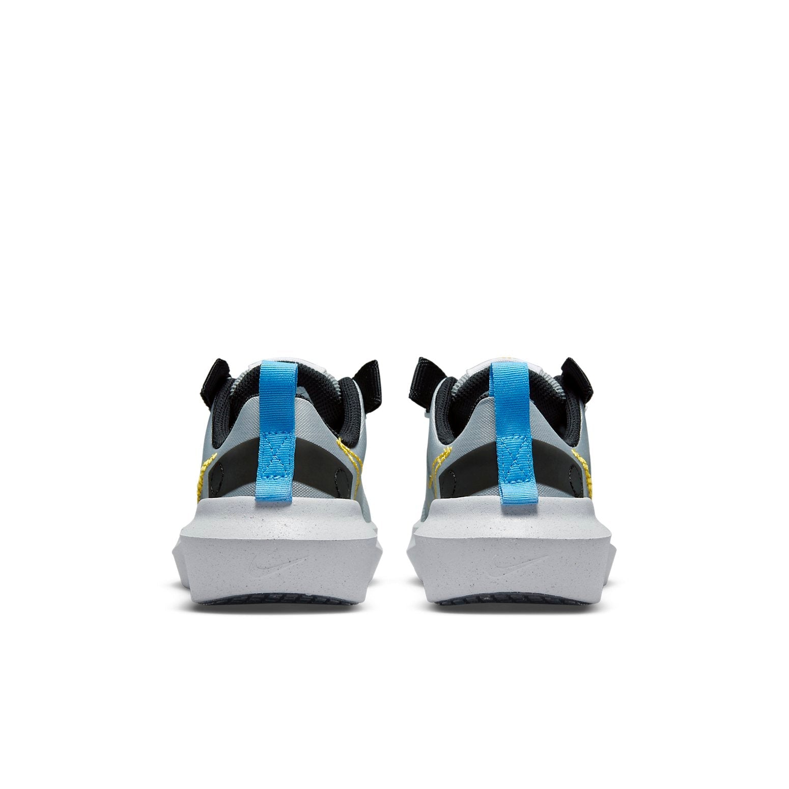 (GS) Nike Crater Impact Sports Shoes Grey/Blue/Yellow DR0160-001