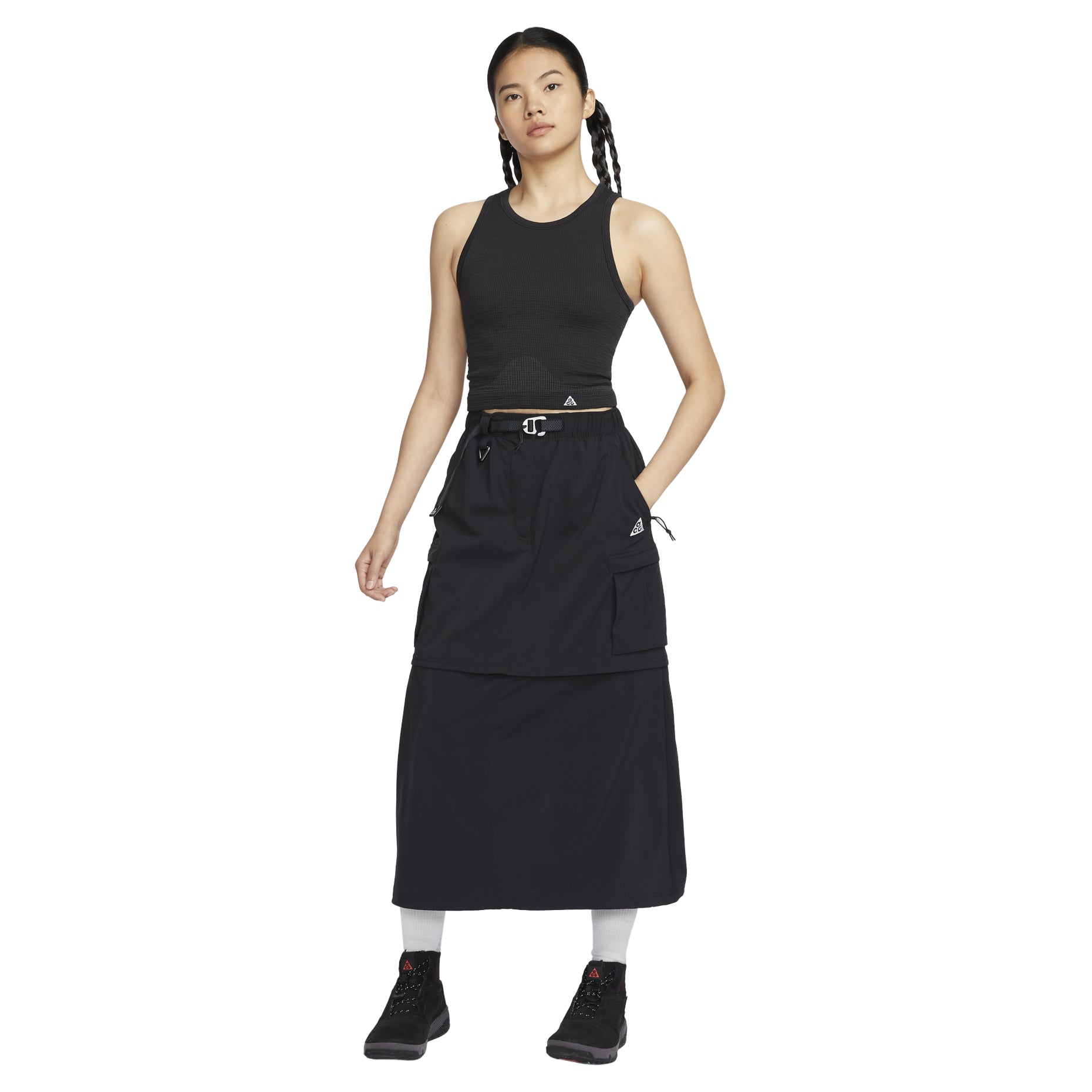 (WMNS) Nike ACG Delta River Tank Asia Sizing 'Black' FV7324-010