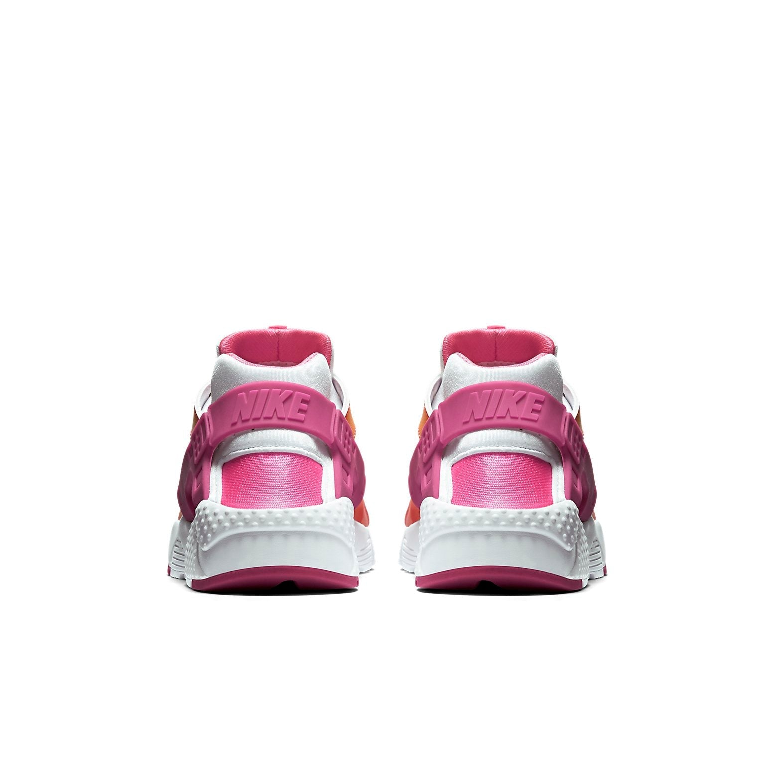 (GS) Nike Huarache White/Red 654280-103