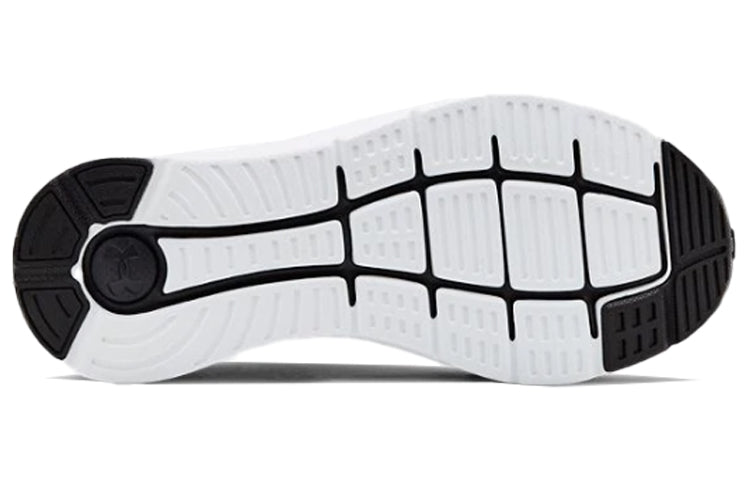 (WMNS) Under Armour Charged Impulse 'Black White' 3021967-002