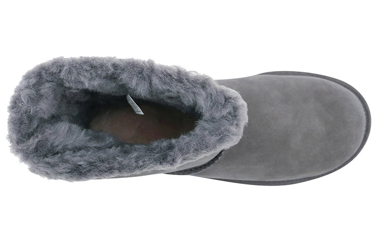 (WMNS) UGG Mini Bailey Bow Velvet Ribbon 2.0 'Purple Grey' 1118975-NHT