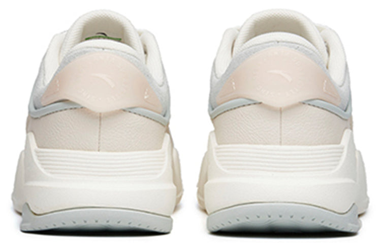 (WMNS) ANTA Life Series Sneakers Platform 'White Beige Grey' 922228093-1