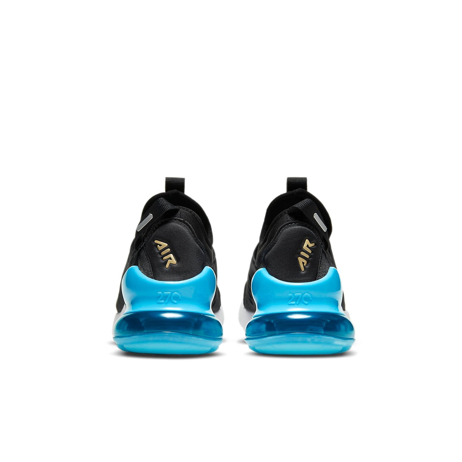 (GS) Nike Air Max 270 Extreme 'Black Baltic Blue' CI1108-009
