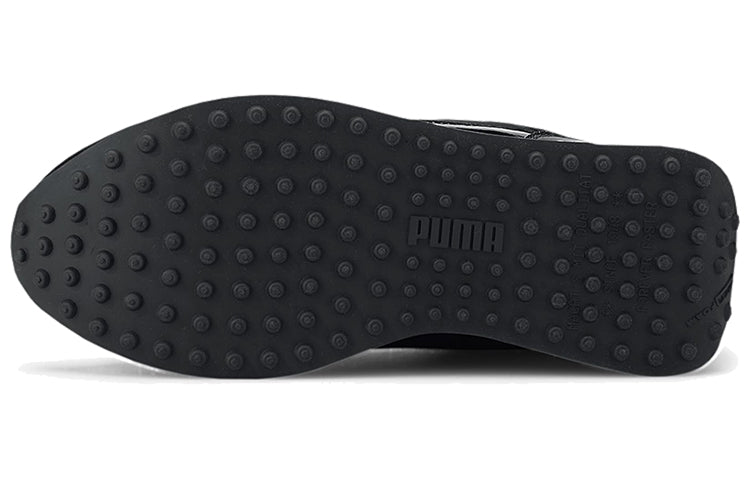 (WMNS) PUMA Mile Rider Bright Peaks Low-Top Sneakers Black/Grey 374113-01