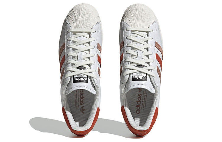 adidas Superstar 'Crystal White Preloved Red' GZ9380