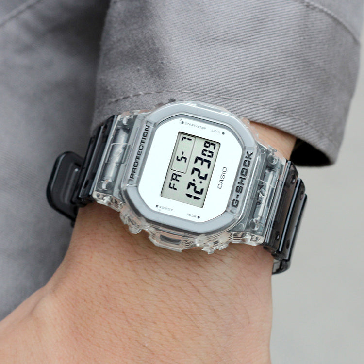 CASIO G-Shock Square 'Silver' DW-5600SK-1PRS