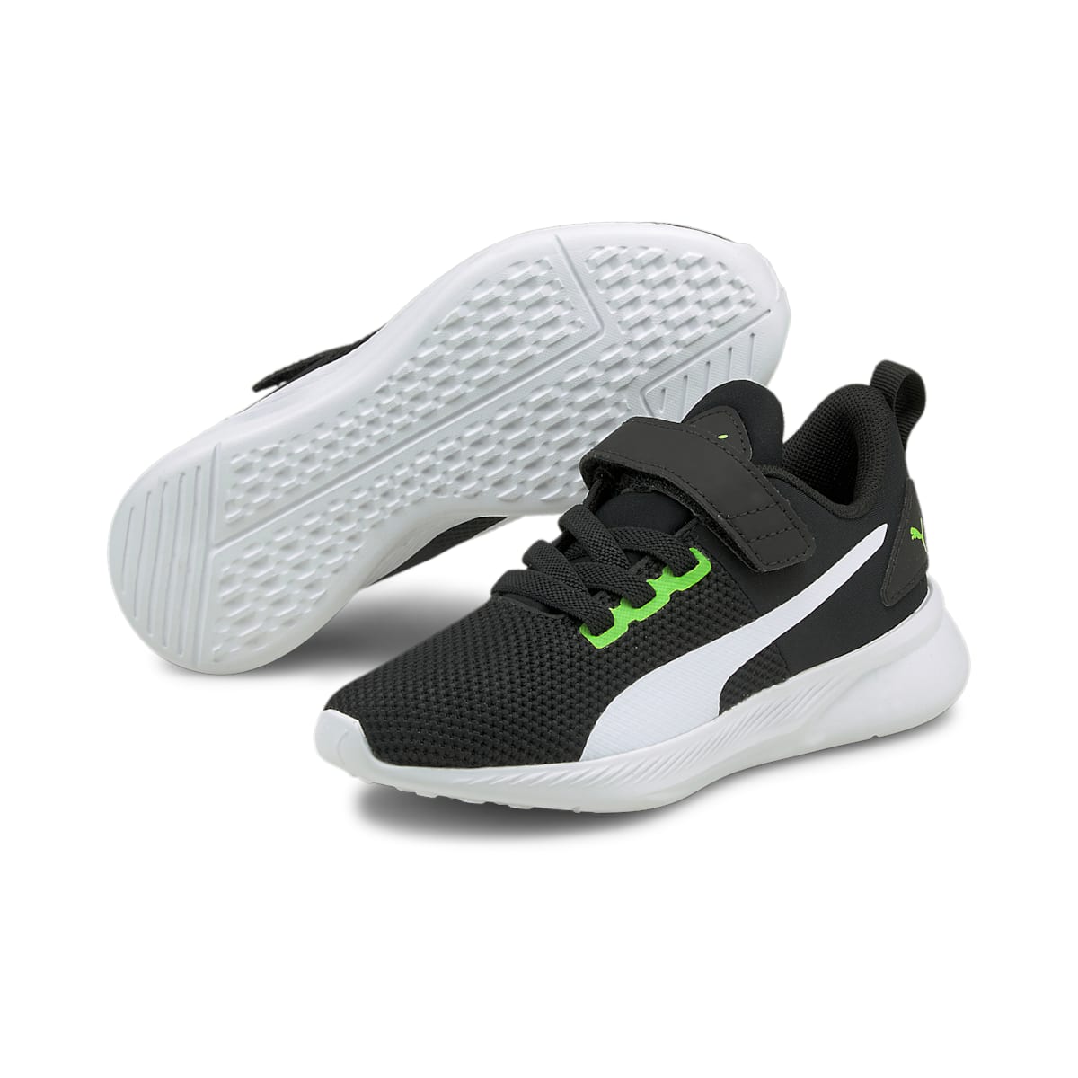 (PS) PUMA Flyer Runner V 'Black Green Flash' 192929-24