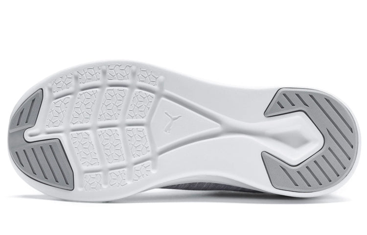 (WMNS) PUMA Ignite Flash Slip Low Top Running Shoes Grey 192271-01