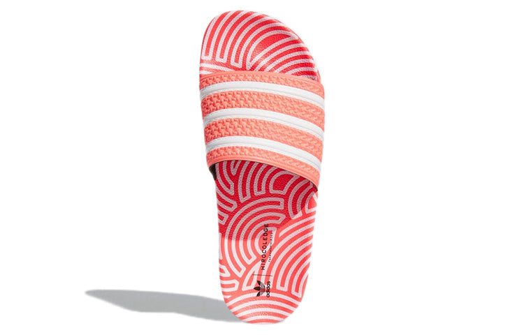 adidas Hirocoledge x Adilette Slides 'Takahashi Hiroko - Signal Pink' FY1593
