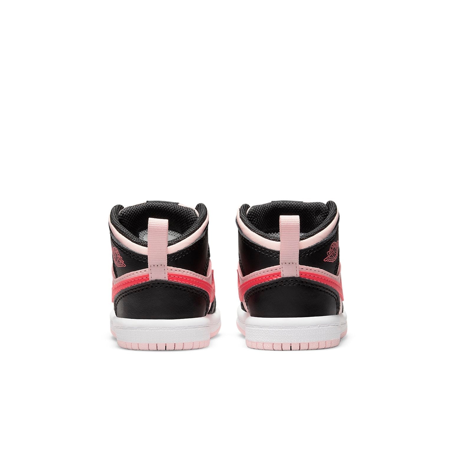 (TD) Air Jordan 1 Mid 'Black Pink Crimson' 640735-604