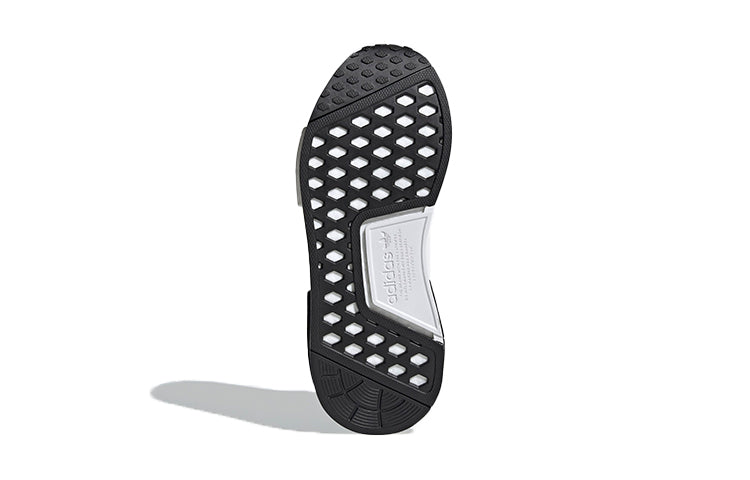 (GS) adidas NMD_R1 J 'White Black' EF3647