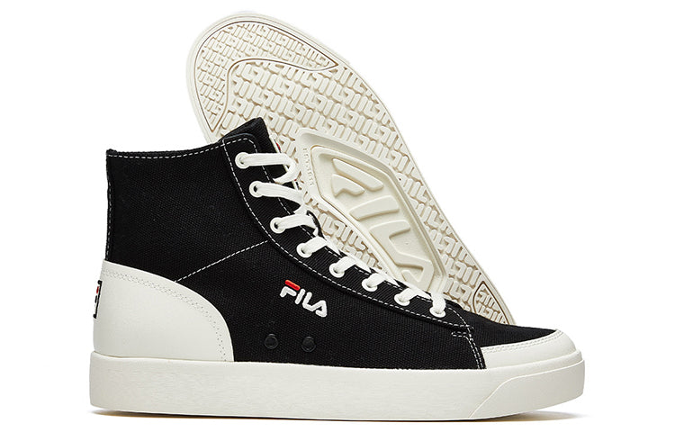 Fila Block High-top Canvas Shoes Black T12M014401FBK
