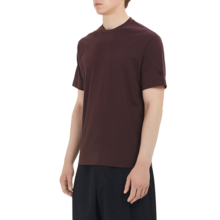 Y-3 Back Logo Round Neck Short Sleeve Unisex Red GK4361