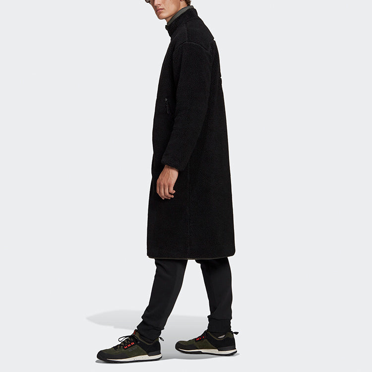 adidas Stay Warm Reversible mid-length Stand Collar Jacket Black GP5513