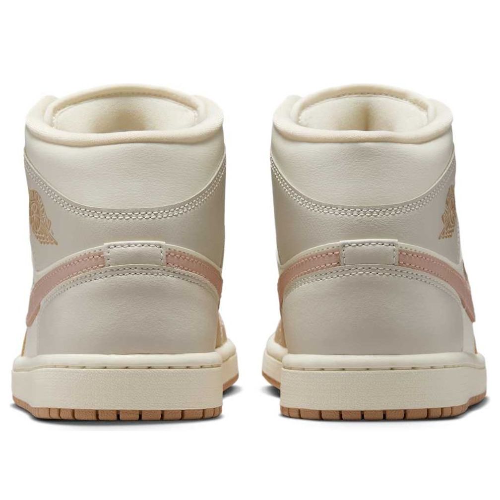 (WMNS) Air Jordan 1 Mid 'Pale Ivory' BQ6472-118