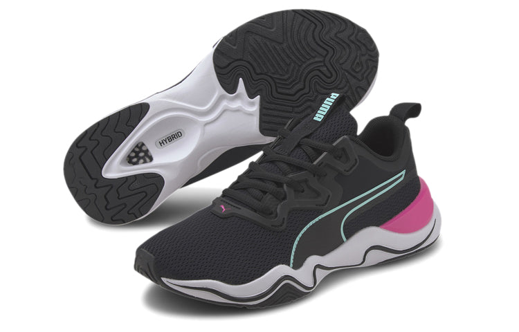 (WMNS) PUMA Zone Xt Running Shoe Black/Pink/Blue 193031-06