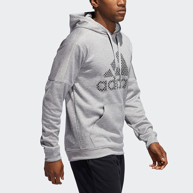 adidas Knit Training Sports Pullover Gray FR8277