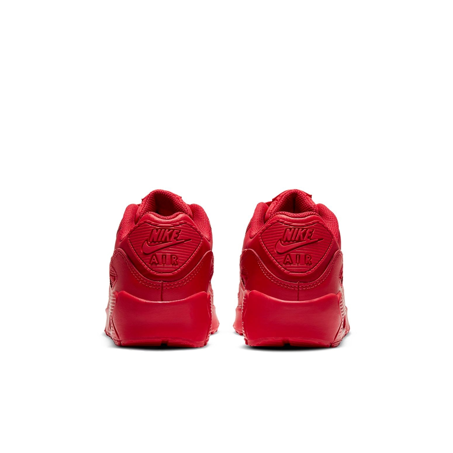 (GS) Nike Air Max 90 Leather 'University Red' DC2002-600