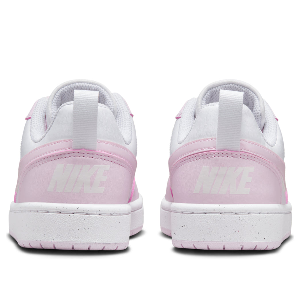 (GS) Nike Court Borough Low Recraft 'White Pink Foam' DV5456-105