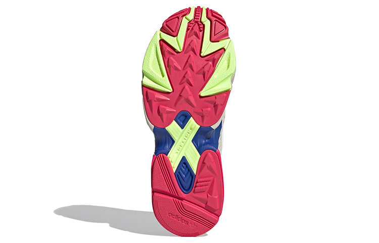 (WMNS) adidas Falcon 'White Blue Red' FV1132