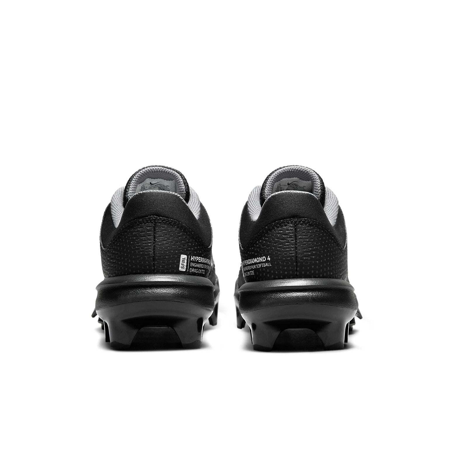 (WMNS) Nike Hyperdiamond 4 Pro MCS 'Black Dark Grey' DC8990-005