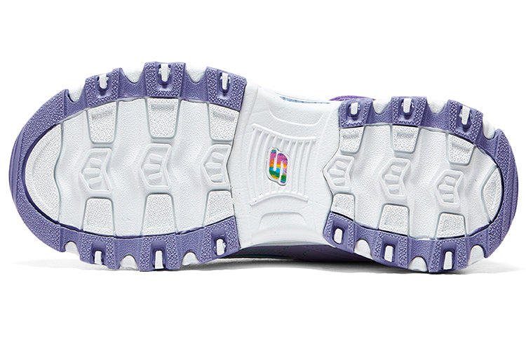 (GS) Skechers DLITES Low 'Lavender Multi' 303905L-LVMT